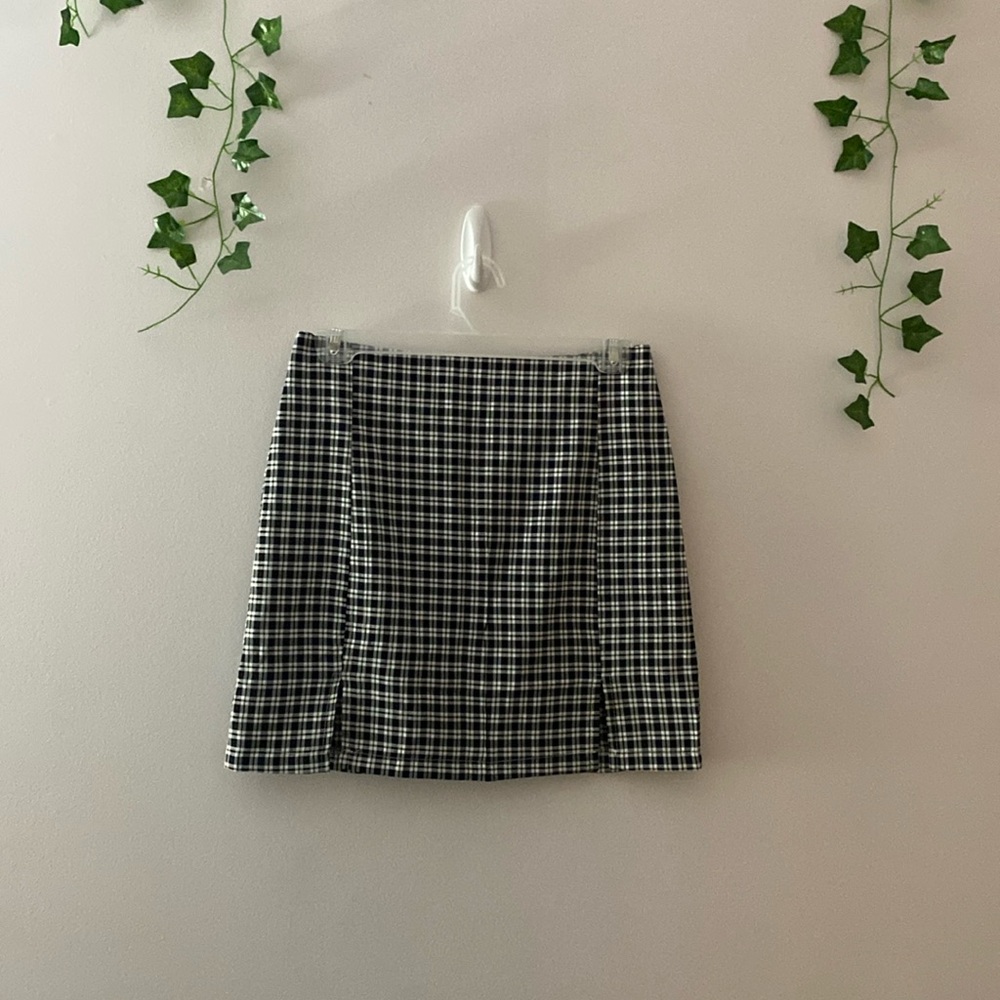 Plaid skirt